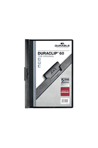 Durable Πλαστικός φάκελος Duraclip Original 60 μαύρο