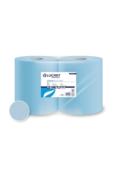 Lucart Rolă de hârtie Center-roll, Strong Blue 3.500, 2 role/set, 851323