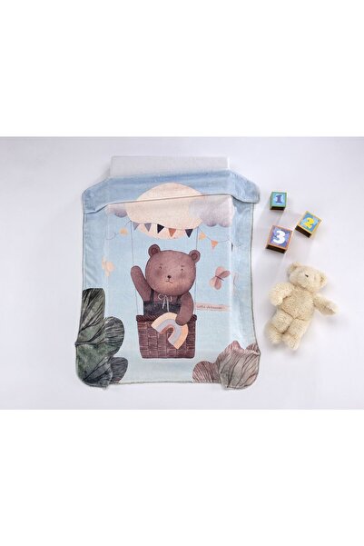 Baby Oliver Κουβέρτα Lumpy 100X140cm Αερόστατο MORA