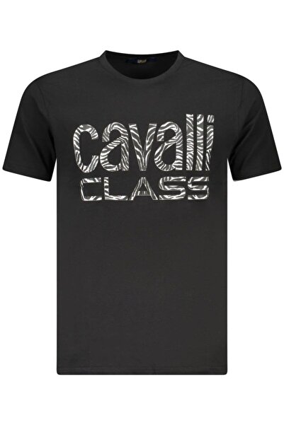 Cavalli Class ΑΝΔΡΙΚΟ ΚΟΝΤΟΜΑΝΙΚΟ ΜΠΛΟΥΖΑΚΙ ΜΑΥΡΟ - TXT61DJD060_NE05051 - XL