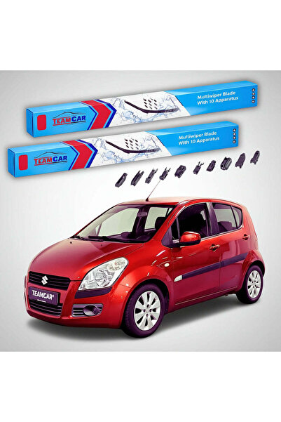 TEAMCAR Ștergătoare Suzuki Splash EX 2008-2014 |   Set frontal plat Premium –...