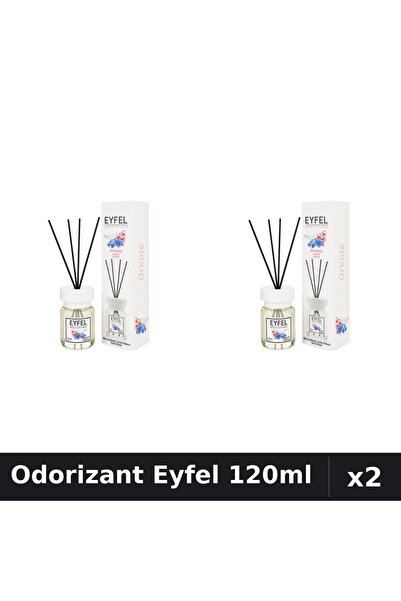 Eyfel Set 2 Odorizante Camera cu Betisoare Orhidee 120ml - Parfum Intens