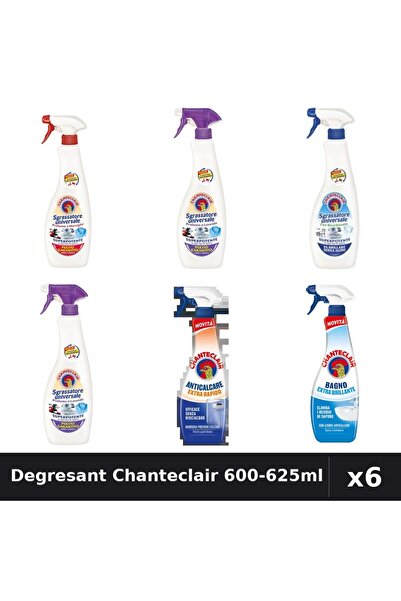 Chanteclair Set 6 Degresant Universal și Anticalcar 600-625ml - Marsilia, Lav...