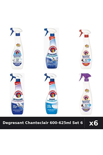 Chanteclair Pachet 6 Degresant Universal 600-625ml - Bicarbonat, Marsilia, Mo...