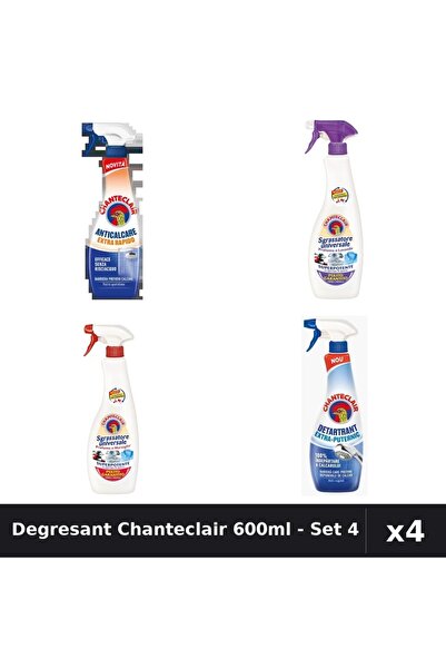 Chanteclair Pachet 4 Degresant Universal 600-625ml - Lavanda, Marsilia, Extra...