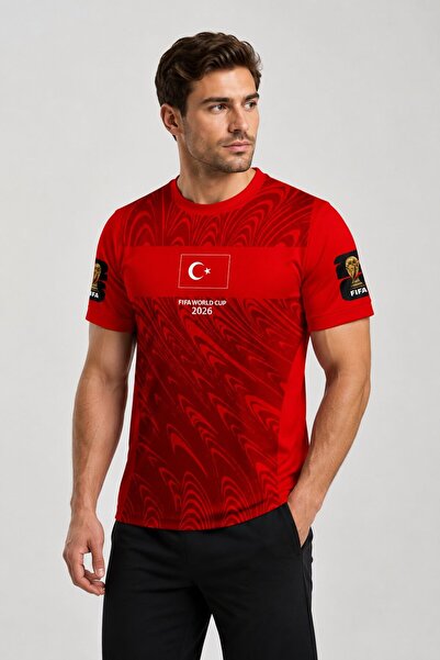 magicland Türkiye Fifa 2026 Dünya Kupası İsimsiz Forması (Red)