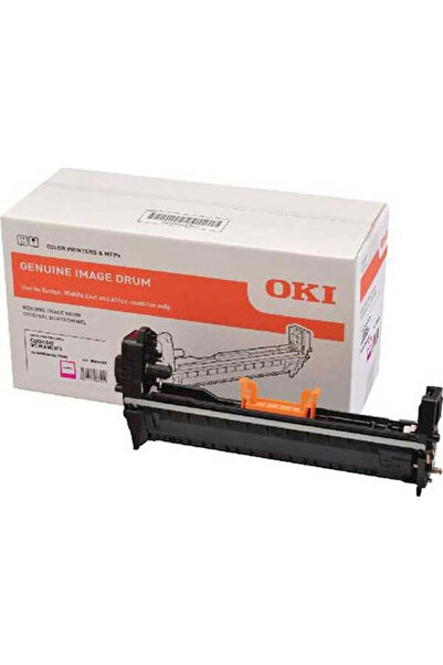 OKI 46484106 Γνήσιος Τύπος Τυμπάνου Εκτυπωτή Λέιζερ Ματζέντα 30000 Σελίδες