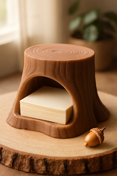 GAME SHOT Agac Kovugu Notepad Holder