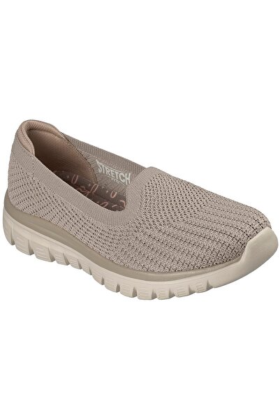 SKECHERS Elegantní baleríny - Bliss Intent, béžové, dámské