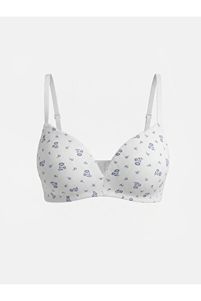 LC Waikiki Peak New Season Non-wired Unpadded Floral Triangle Bra
