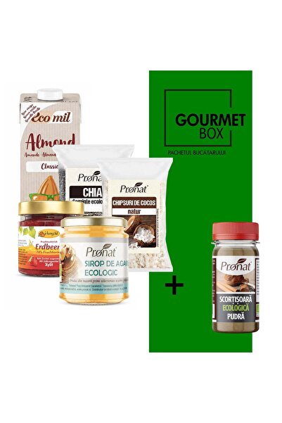 Pronat Cutie Gourmet - Budincă de chia cu gem de căpșuni fără zahăr