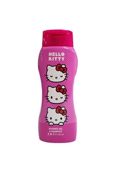 Air-Val Set 3 x Gel Dus si Sampon 2 in 1 Air Val Hello Kitty, 500 ml