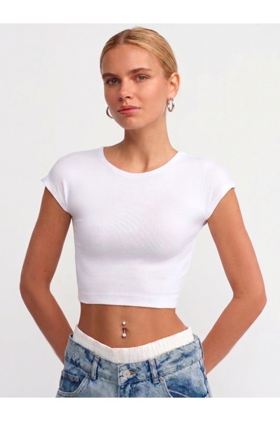 EXPECTED Γυναικείο Super Licra Slim Fit Crop