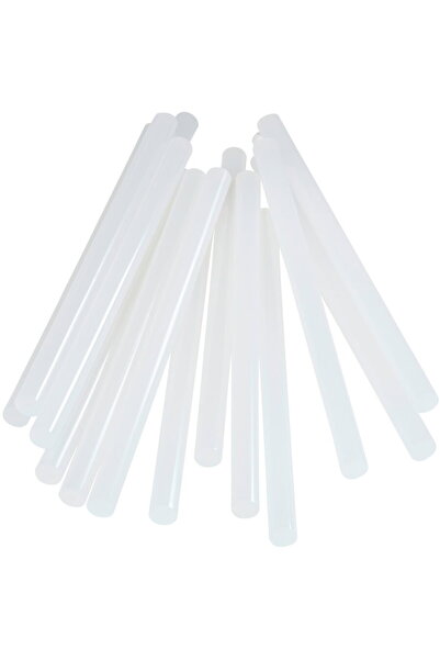 Rapid 40107363, set 14 rezerve de lipici, transparente, Ø12 x 190 mm