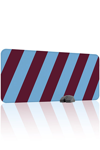 mousepad bastir Burgundy Blue 90X40 XXL Fan Gaming Player Mouse Pad Non-Slip ...