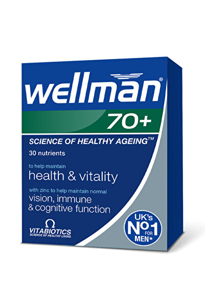 Vitabiotics Γουέλμαν 70+ Πολυβιταμίνη 30 Δισκία