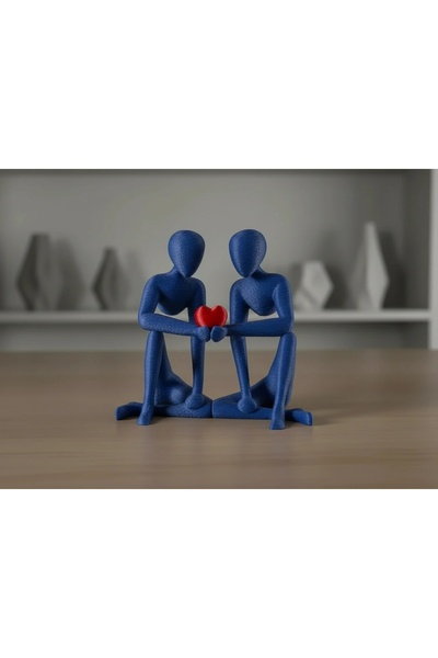 OEM Ansamblu Decorativ Figuri Umane Minimaliste cu Simbol Inimă
