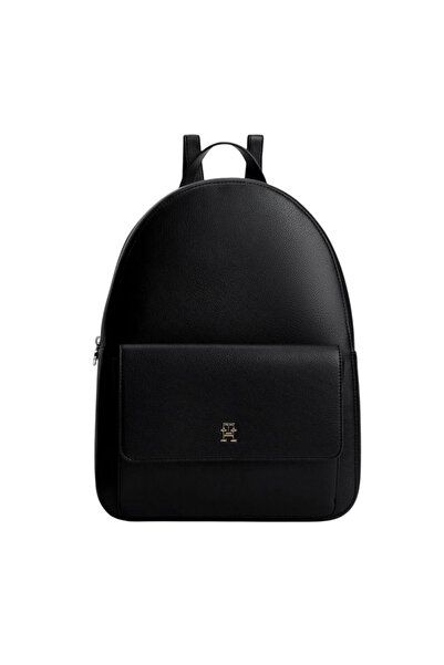 Tommy Hilfiger Γυναικείο TH Icon Σακίδιο Πλάτης Μαύρο AW0AW18756-BDS