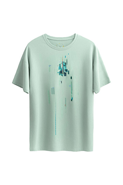 KAFT Unisex Oversize Tasarım T-Shirt - Ev