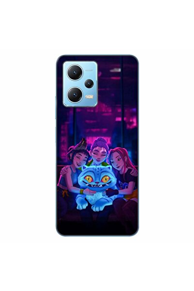OEM Husa compatibila cu Xiaomi Redmi Note 12 5G Silicon Gel Tpu Model KPop De...