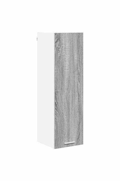 vidaxl Wall cabinet Sonoma Grey 30 x 31 x 100 cm Composite wood