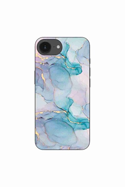 OEM Husa compatibila cu Apple iPhone 16e Silicon Gel Tpu Model Abstract Water...