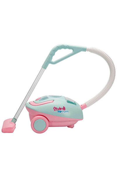 Little Girl Işıklı Elektrik Süpürgesi - Mavi