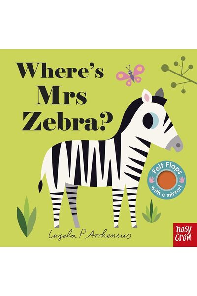 Nosy Crow Ltd Where's Mrs Zebra? Board book – Big Book