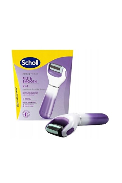 Scholl Pilă electrică 2 în 1 Expert Care pentru îngrijirea picioarelor, 2 vit...