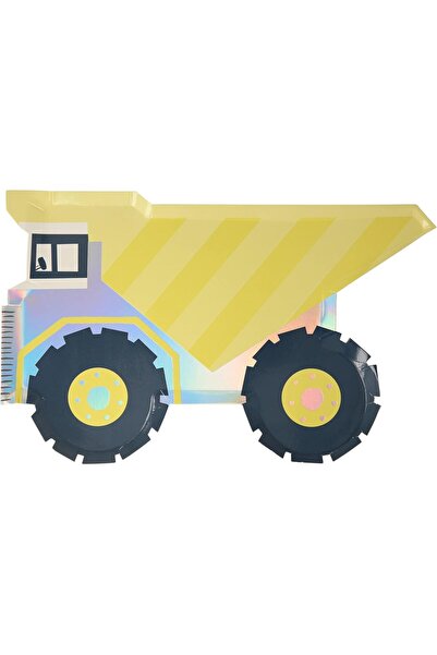 Meri Meri Dump Truck Plates by