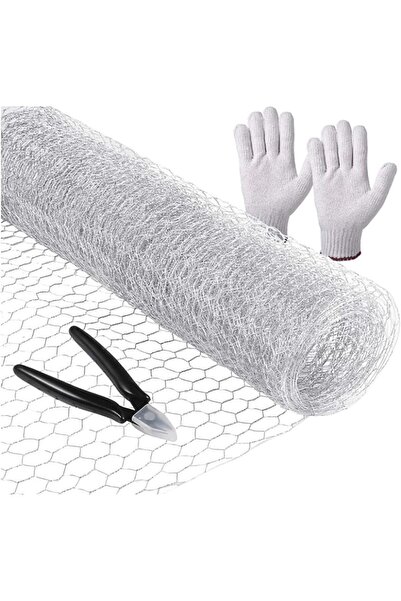 Arabest Hexagonal Galvanized Wire Mesh,Heavy Duty,500x40cm,for Garden Fencing...