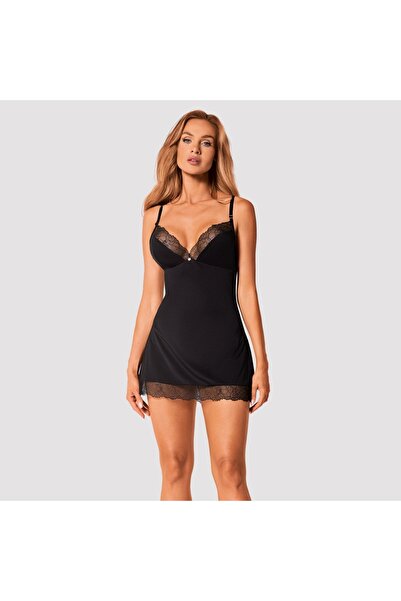 obsessive Lenjerie Plus Size – Rochie OBS XS/S Negru, XS/S