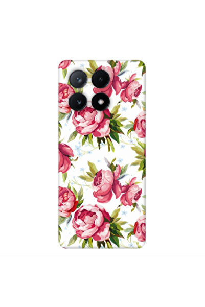 Other Xiaomi Poco X6Pro 5G Roses and laves Transparent Silicone TPU Θήκη
