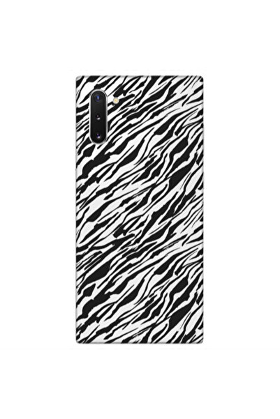 Other Samsung Note 10 Plus Black zebra Transparent Silicone TPU Θήκη