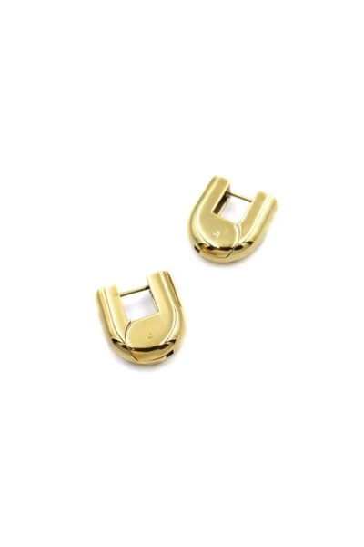 Marsilyan Nvdn- Ieg - Hoop Earrings - Gold Iegrs-Nvdn1