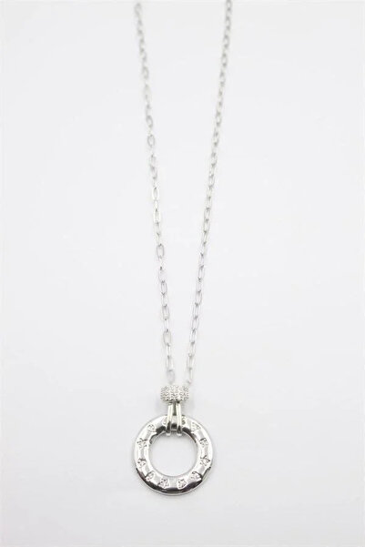 Marsilyan Nvdn- Ieg - Stone Vip Necklace - Silver Iegrs-Nvdn1