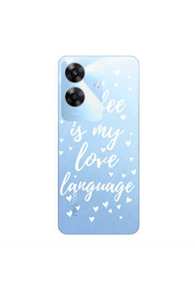 Other Realme Note 60 Coffe is my love language Transparent Silicone TPU Θήκη