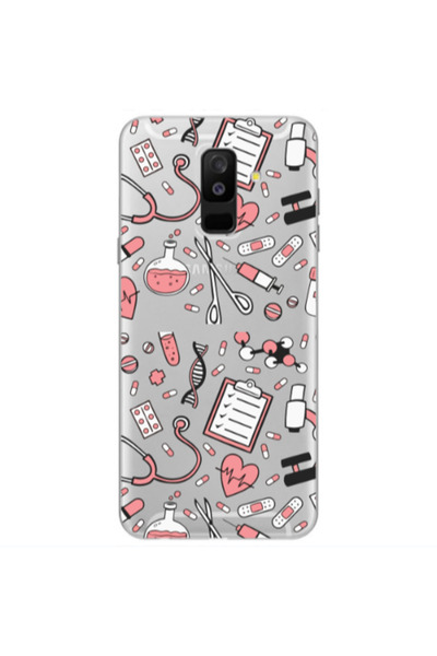 Other Samsung A6 Plus Laboratory Transparent Silicone TPU Θήκη