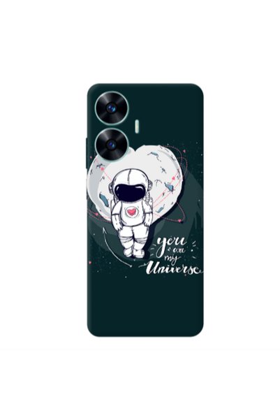 Other Realme C55 You are my universe Transparent Silicone TPU Θήκη