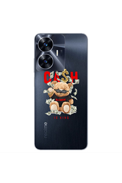 Other Realme Note 50 Cash is king Transparent Silicone TPU Θήκη