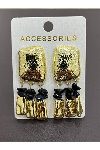 LUMI TAKI-SAAT Brand Model Dangle Gold Earrings