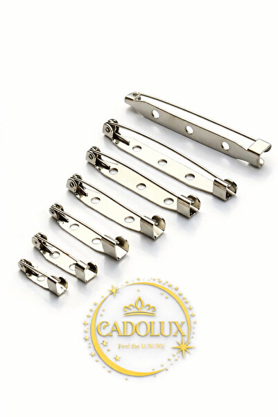 CADOLUX set 100 pin brooches silver 3 cm for brooches , by