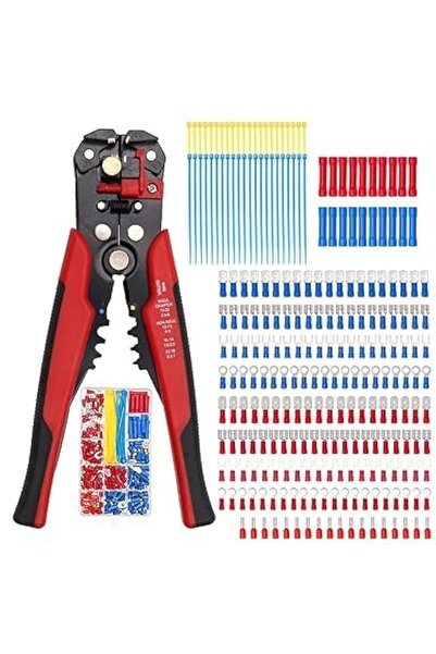 Generic 260 PCS Electrical Wire Connectors Kit with Heat Shrink Terminals, Wi...