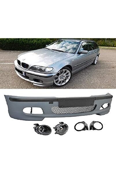 X POWER TUNİNG BMW E46 1999-2000-2001 SEDAN 4.KAPI SİS FARI M SPORT ÖN TAMPON