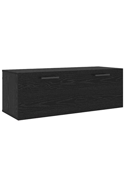 vidaxl Dulap de perete Stejar negru 100 x 36.5 x 35 cm Lemn compozit