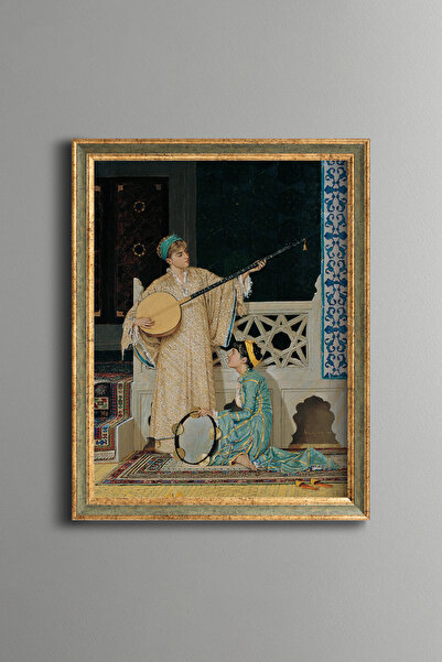 epiqart ساعة نسائية للموسيقيةين والآلات الموسيقية الكلاسيكية - إطار بنمط عتيق...