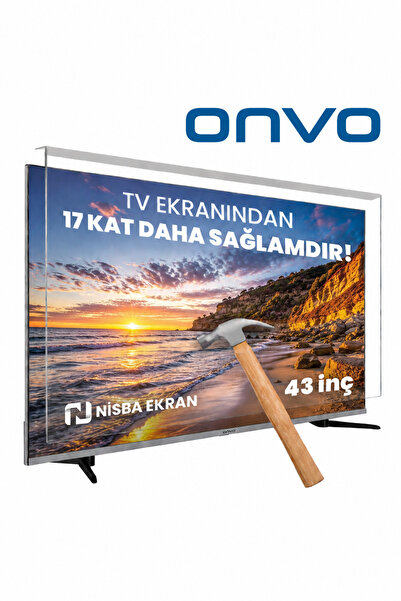 ONVO 43 Inç 109 Ekran Uyumlu Tv Ekran Koruyucu