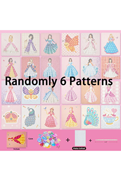 Choice6 randomly 6 cards 3-12pcs Sticker Cards Fabric Art Craze Poke Caft Toy...
