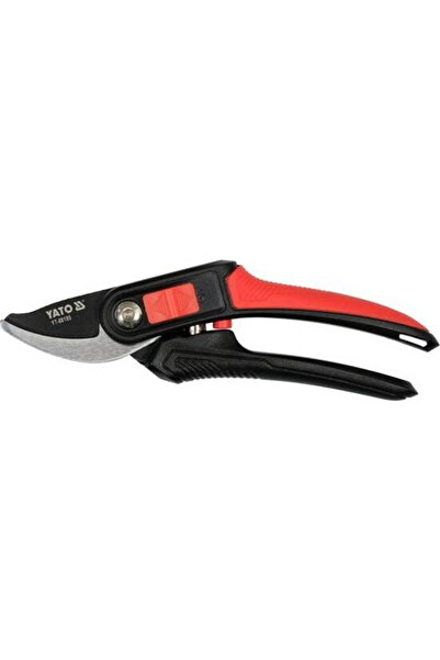 yato Foarfeca pentru ramuri, Otel carbon, Reglabil, 22 x 63 x 220 mm, Rosu/Negru
