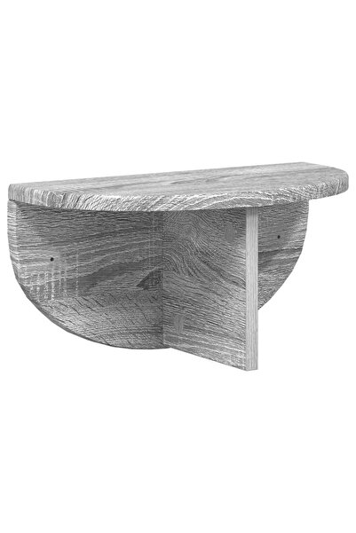vidaxl Raft de perete Gri Sonoma 38 x 19 x 19 cm Lemn compozit
